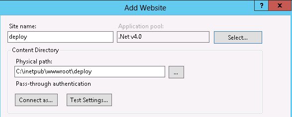 website